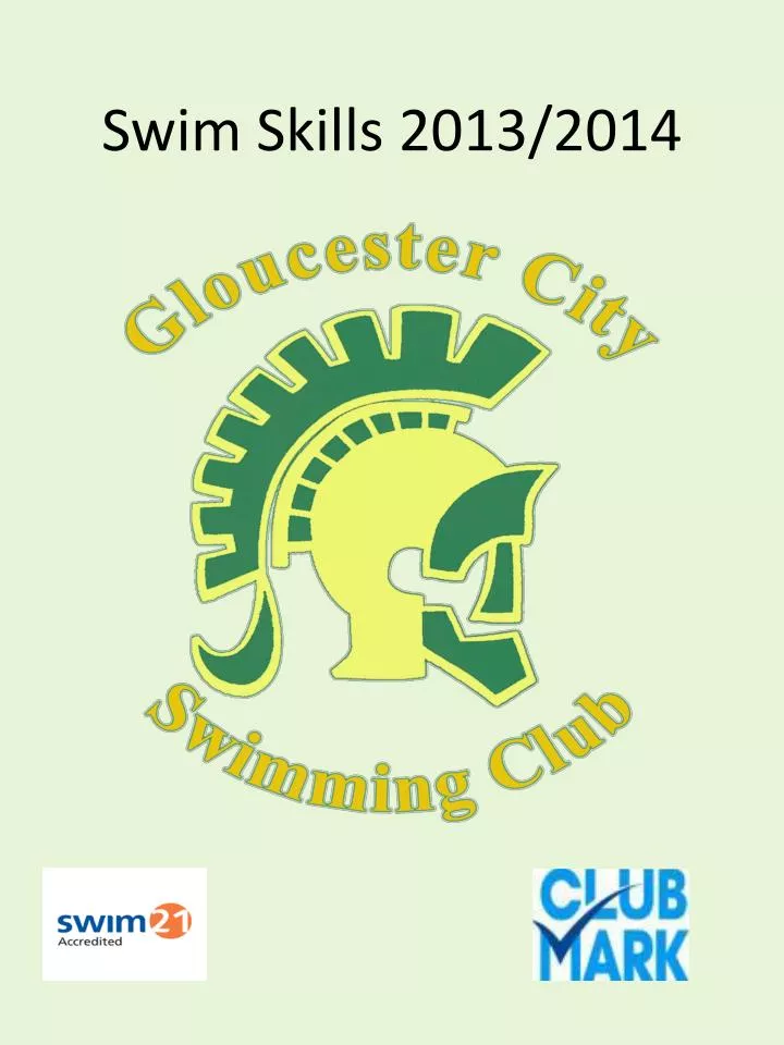 swim skills 2013 2014