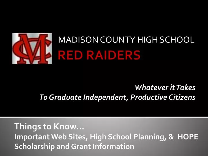 madison county high school