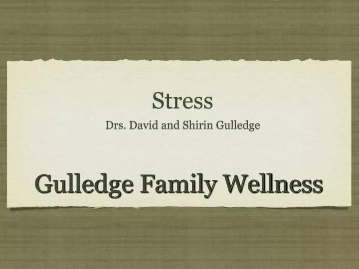 gulledge family wellness