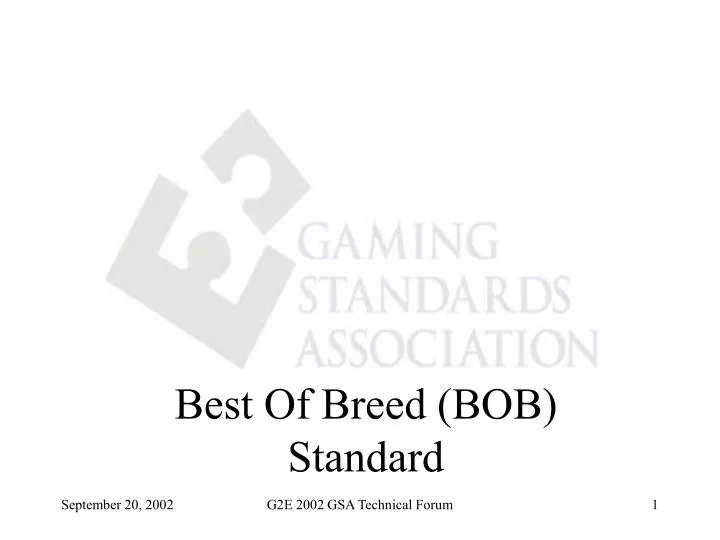 best of breed bob standard