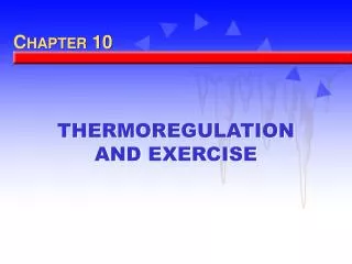 THERMOREGULATION AND EXERCISE