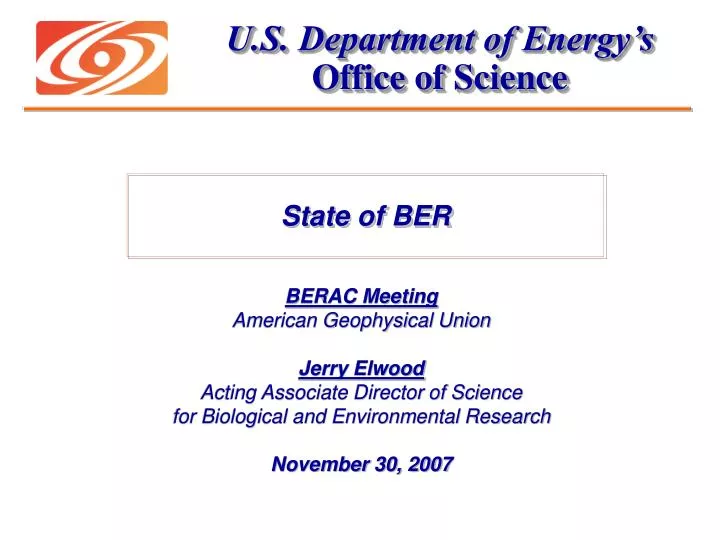 u s department of energy s office of science