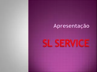apresenta o