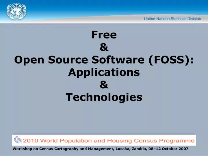 free open source software foss applications technologies