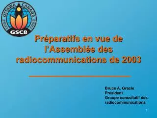 pr paratifs en vue de l assembl e des radiocommunications de 2003