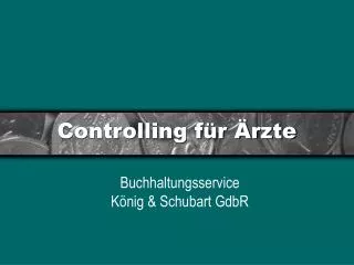 controlling f r rzte