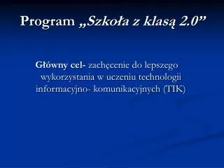 program szko a z klas 2 0