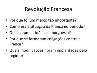 revolu o francesa