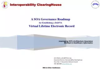 Interoperability ClearingHouse