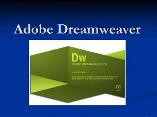 adobe dreamweaver