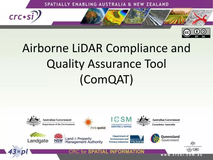 airborne lidar compliance and quality assurance tool comqat