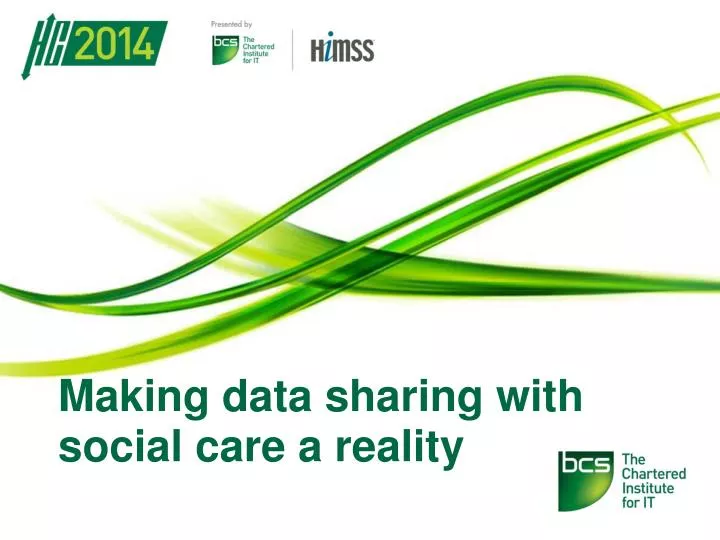 making data sharing with social care a reality