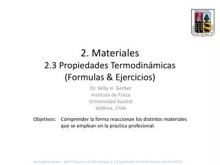 2 materiales 2 3 propiedades termodin micas formulas ejercicios