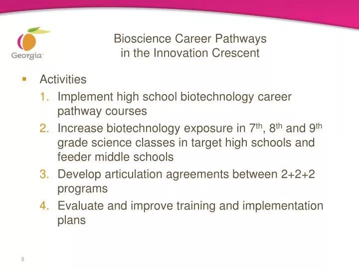 bioscience career pathways in the innovation crescent