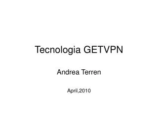 tecnologia getvpn