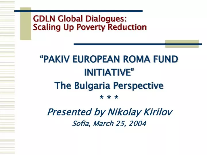 gdln global dialogues scaling up poverty reduction