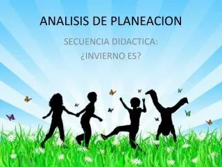 analisis de planeacion