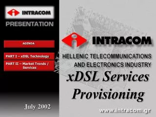 xDSL Services Provisioning