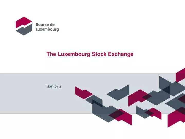the luxembourg stock exchange