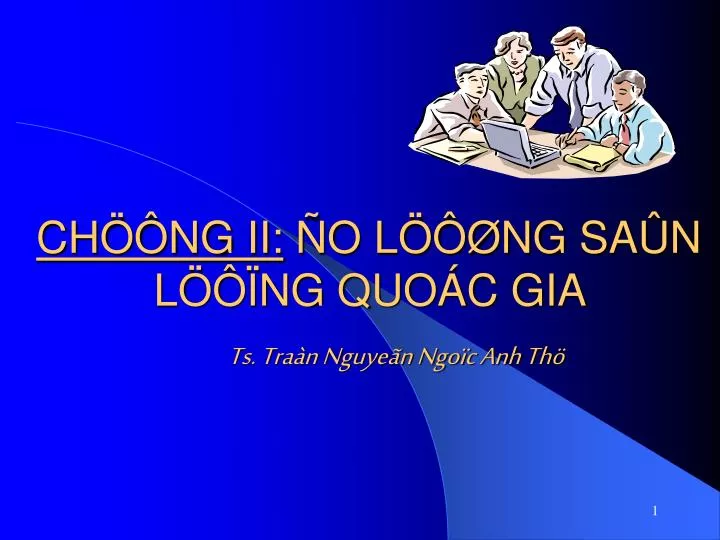 ch ng ii o l ng sa n l ng quo c gia