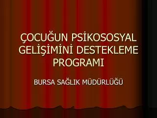 ocu un ps kososyal gel m n destekleme programi