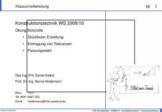klausurvorbereitung