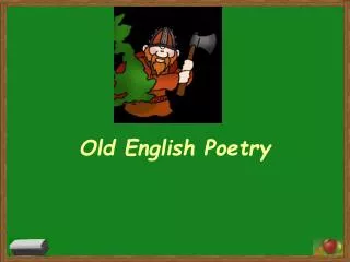 Old English Poetry