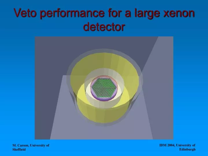 veto performance for a large xenon detector