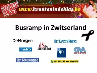 busramp in zwitserland