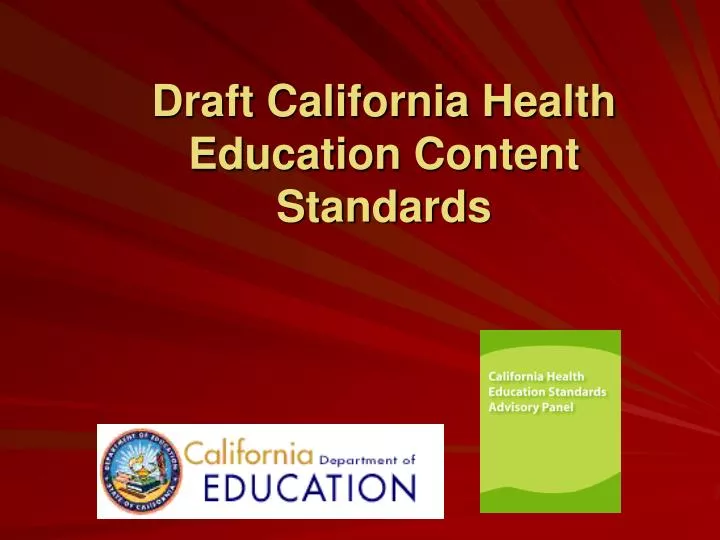 draft california health education content standards