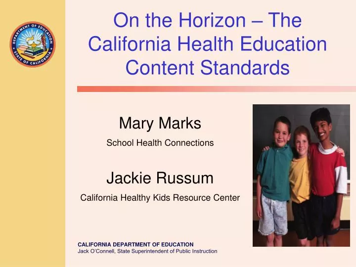 mary marks school health connections jackie russum california healthy kids resource center