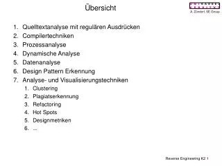 bersicht