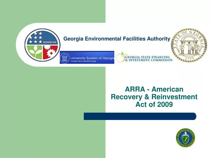 georgia environmental facilities authority