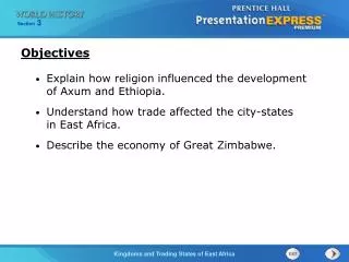 Explain how religion influenced the development of Axum and Ethiopia.
