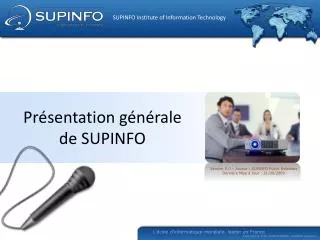 pr sentation g n rale de supinfo