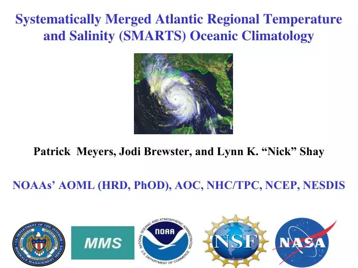 systematically merged atlantic regional temperature and salinity smarts oceanic climatology