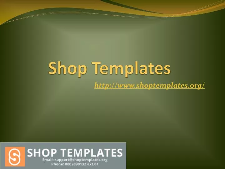 shop templates