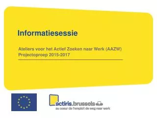 informatiesessie