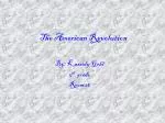 The American Revolution - slide 1