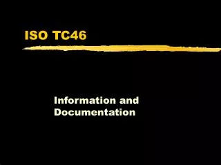 ISO TC46