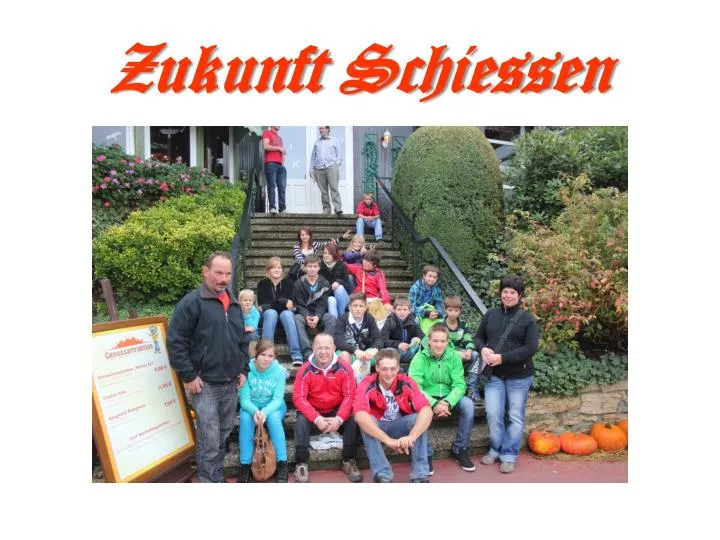 zukunft schiessen