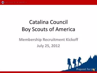 Catalina Council Boy Scouts of America