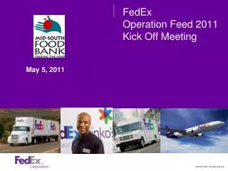 FedEx Operation Feed 2011 Kick Off Meeting