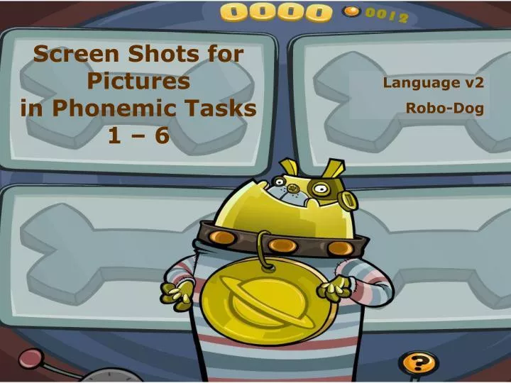 screen shots for pictures in phonemic tasks 1 6