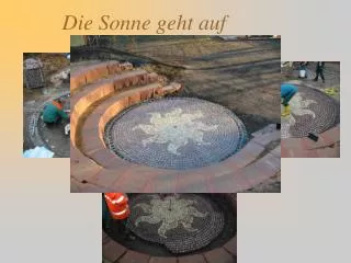 die sonne geht auf