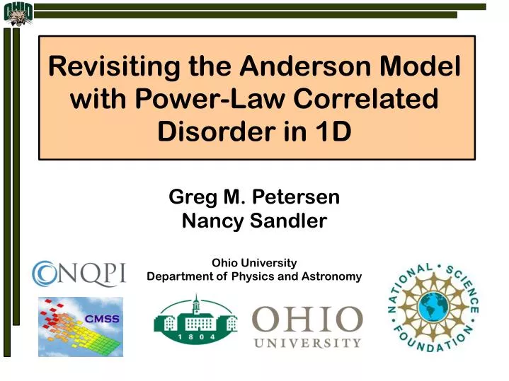 revisiting the anderson model with power law correlated disorder in 1d
