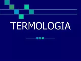 termologia