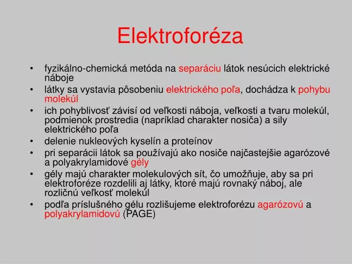elektrofor za