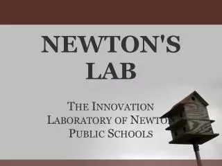 NEWTON'S LAB