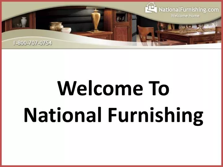 welcome to national furnishing